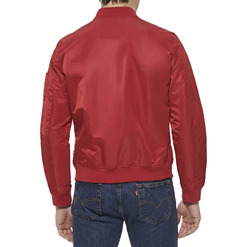 Image of Levi's Men's Flight Satin Unfilled Ma-1 Bomber