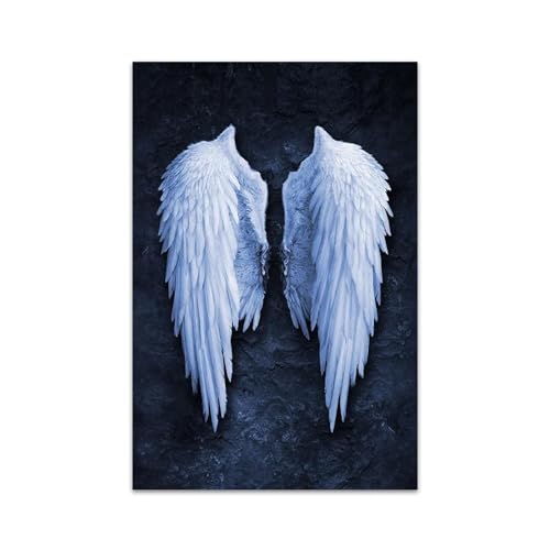 Peintures sur toile ailes pour habiller un mur vide tableau vintage noir et blanc