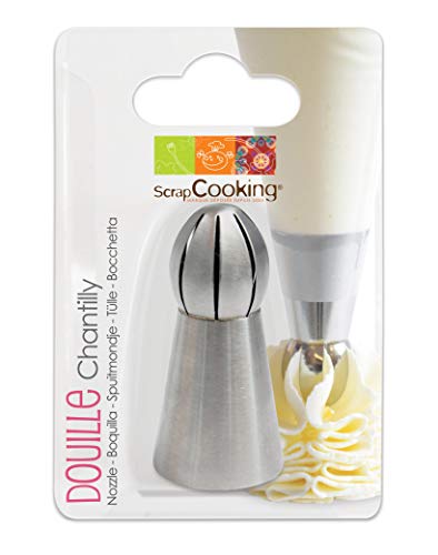 Poche à Douille Silicone En Forme Ampoule + 3 Douilles Inox - Pour Décorer Pâtisseries - Micro-ondable