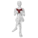 Décoration d'étagère : finitions soignées, artisanat raffiné, idéale pour offrir, cette statue de femme lisant est élégante