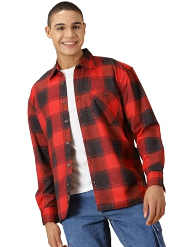 Image of Thomas Scott Men's Classic Tartan Checkered Shacket