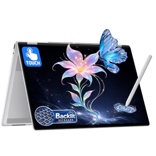 Image of HP OmniBook 7 Flip 16 inch 2K IPS Touchscreen 2-in-1 AI Laptop, Intel Core Ultra 5 226V (Intel Evo Platform, Up to 4.5GHz), 16GB LPDDR5x RAM | 1TB SSD, Backlit Keyboard, Tilt Pen, Windows 11 Home