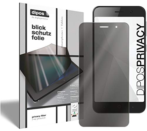 Protecteur d'écran privacy anti-espion ZTE Blade A520 film confidentialité 2-côtés