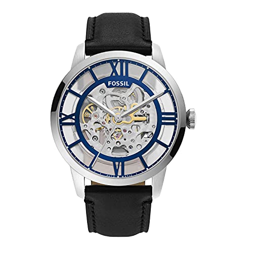 Image of Fossil Townsman Analog Blue Dial Men's Watch-ME3200
