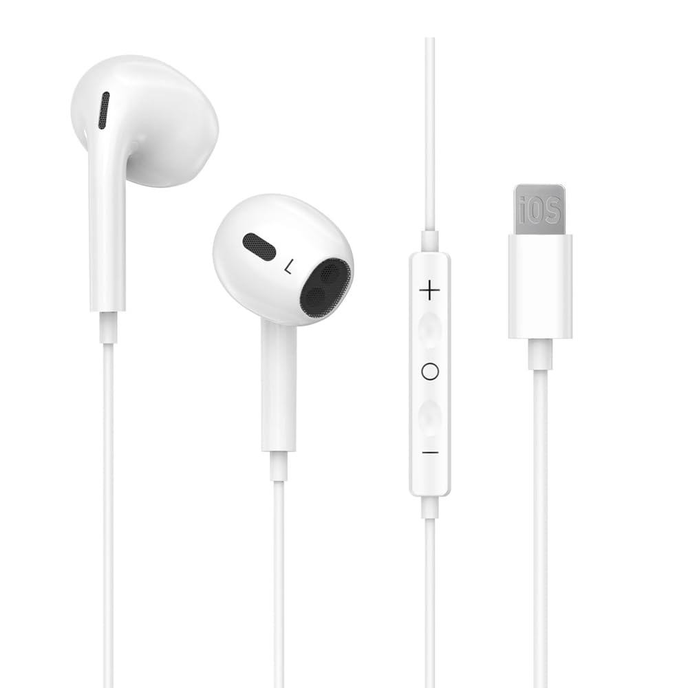 UmiMirari USB C Kopfhörer für iPhone 17/16/16e/15 Pro Max, In-Ear Kopfhörer mit Kabel Type C HiFi Stereo mit Mikrofon & Lautstärkeregler USBC Ohrhörer für S26 S25 S24 S23 S22 S21 Ultra/Pixel