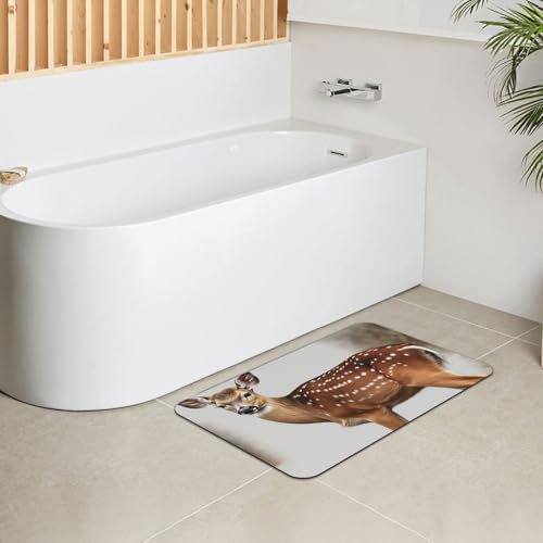 Tapis de bain super absorbant en diatomée antidérapant - 6
