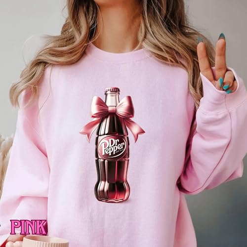 Dr P.epper Sweatshirt Coquette Dr. P.epper Shirt Pink Bow Dr P.epper Sweater Vintage Soda Hoodie Christmas Dr. P.epper Gift2