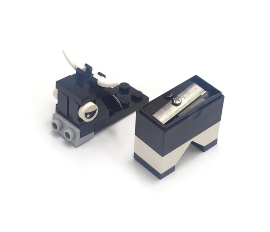 TERA 13 Pencil Sharpener for Kids, Pencil Sharpeners, Stationery Puzzle Blocks Assemble DIY for Kids Boys and Girls Birthday Gift, Pencil Sharpener for School, Student, Animal DIY Sharpener (3 pcs) - Image 4 thumbnail