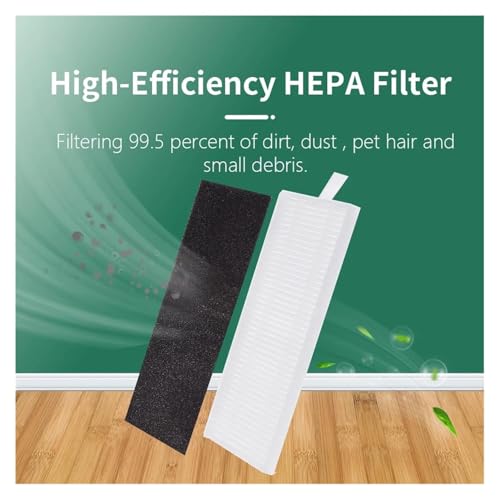 Image of Replacement Accessories Hepa Filter Compatible with Ecovacs Deebot U2 Pro /U2 /DGN22 Robot Vacuum Cleaning accesoriesU2 Pro /U2 /DGN22 (ED U2 HEPASETOF3)