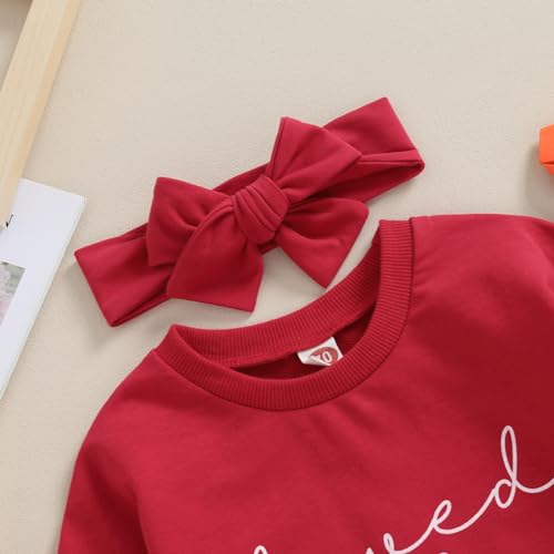 YINGISFITM Newborn Baby Girl Valentines Clothes Long Sleeve Onesie Bubble Romper Fall Winter Cute Outfits4