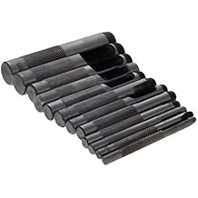 Utoolmart Round Steel Hollow Punch Set 3mm to 16mm Leather Craft Hollow Hole Punch Tools 12Pcs