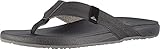 reef draftsmen herren zehentrenner Synthetic nubuck strap Reef Herren Cushion Bounce Phantom Flipflop, BLACK, 43 EU
