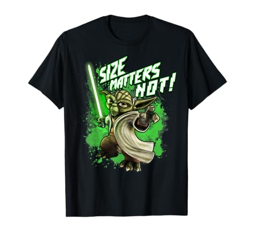 Star Wars: The Clone Wars Yoda Size Matters Not T-Shirt