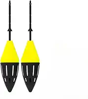 Boia de Pesca Profissional, 2 Unidades, Cevadeira Sem Chumbo para Vara Telescópica, Alta Precisão, Ideal para Pesqueiro
