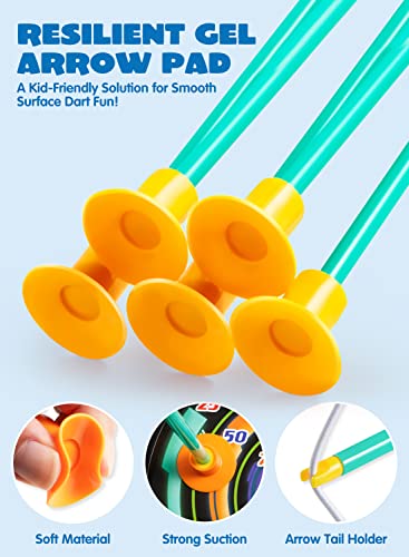 Joyin Kids Bow And Arrow Set, Led Light Up Archery Toy Set With 9 Suction Cup Arrows, Target & Arrow Case, Indoor And Outdoor Hunting Play Gift Toys For Kids, Boys & Girls Ages 3-12 #TOP2