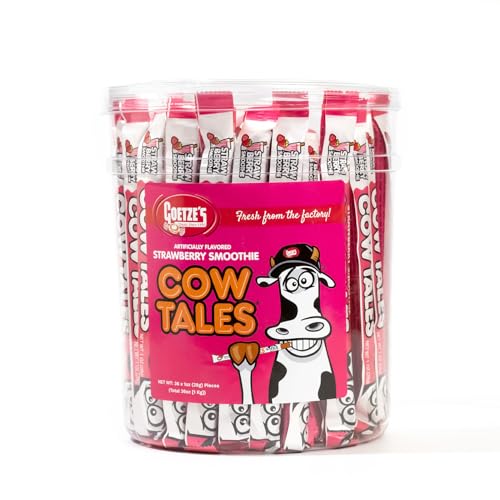 Goetze's Candy Strawberry Smoothie Cow Tales 72 unidades miniatura 1