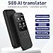 Language Translator Device, 138 Languages Supported, Instant Offline Language Translator Device, Voice Translator Offline, Portable Two-Way Real-Time Language Translator for Travel Business Learning