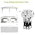 susici 10x20 Pop Up Canopy Outdoor Tent Party Tent with 6 Sidewalls, Wedding Party Tent Outdoor Canopy Waterproof UV50 Canopy Tent Event Shelter for Parties, 6 pcs Weight Bag,Carry Bag,White