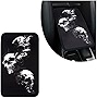 Turcee Skull Car Center Console Pad,Universal Waterproof Center Console Cover,Car Interior Accessories,Auto Armrest Cover Decoration for Most Car,SUV,Truck