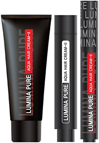 [Lumina] Magic Pure Aqua Hair dye Set(Hair Cream 75g+Touch Stick 10g+Touch Stick Refill 10g) - Fast/Simple and Long Lasting Hair dye Natural dye Without Ammonia,Chemical Dyes,No Smell,No Troubles