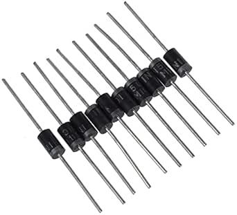 HUABAN 10PCS 1N5400 Rectifier Diode 3A 50V DO-201AD (DO-27) Axial