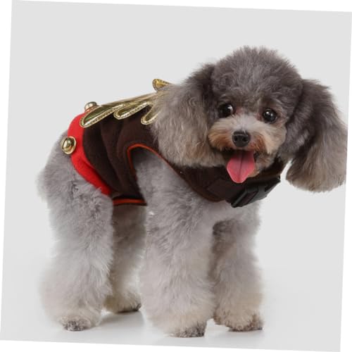 Disfraz Navideño para Perro Kisangel Bells Cómodo y Festivo miniatura 6