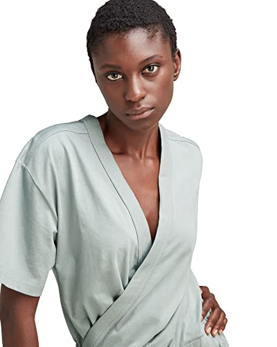 G-STAR RAW Bohdana Dress da Donna, Blu (Iceberg