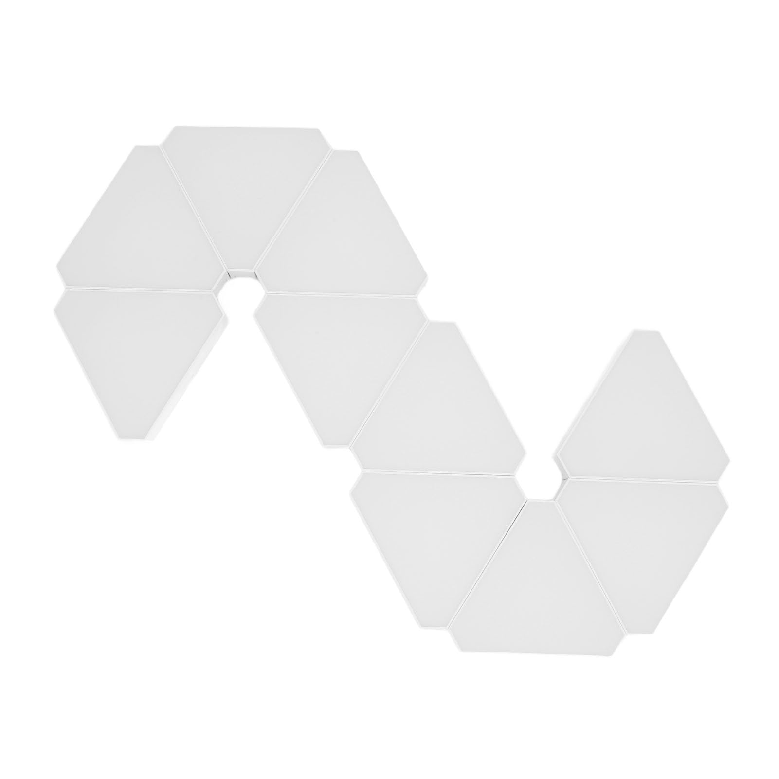 Alomejor Triangle Light Panel RGB LED Panel 16 Milionów Kolorów Synchronizowanie Muzyki Lampa Dekoracje ścienne z Aplikacjami na imprezę Kina Domowego