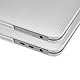 Incase Hardshell Hartschalen Hülle für Apple MacBook Pro 13,3 (Mid 2020, M1-Late 2020) - transparent [3D Dot-Design I Lüftungsschlitzaussparungen I Leicht & dünn] - INMB200629-CLR
