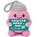 Christmas Bell Ornament 2025 Handmade Crochet Baby Announcement Coming Soon 2026 Present for Expecting Parents, Holiday Christmas Tree Hanging Ornament
