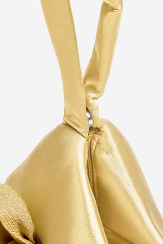 Image of BABEYOND Clutch Purses for Women - Evening Bags Flower Satin Handbag Classy Wristlet Purse for Party Daily Wedding