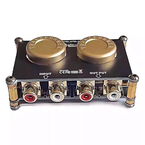 Isolateur audio traitement du son actuel et gain passif préampli