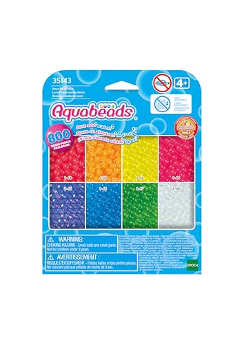 Aquabeads - Neon Bead Pack - Water Fuse Bead Refill Pack