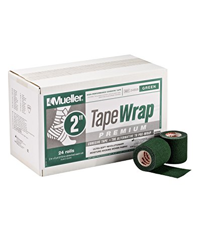 Image of Mueller TapeWRAP Premium Cohesive Tape, 2 inch x 6 yd., Green