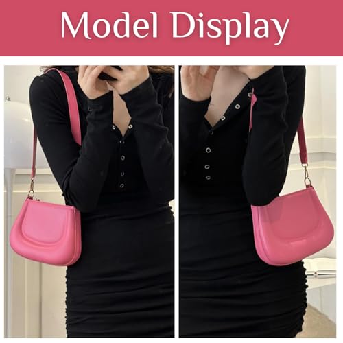 Small Shoulder Bags for Women Cute Purses Hobo Tote Handbag Straps removable and Zipper Closure Purses3