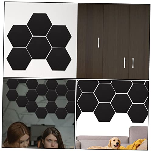 Paneles acústicos hexagonales de alta densidad ignífugos 6-Pack Toddmomy para aislamiento y reducción de ruido miniatura 5