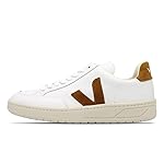 VEJA Women's V-12 Sneaker, Extra White/Camel, 6