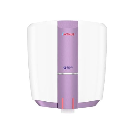 Venus Splash Pro Storage Water Heater (10 Litre, White/Purple Haze)