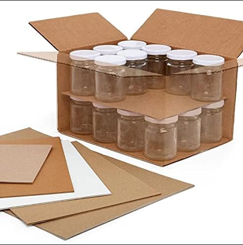 Small Chipboard Sheets - 9" X 12" - .022 - Kraft - Bundle 340 - .030 Thick | Quantity: 340
