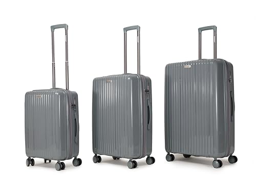 Luggage Sets 3 Piece,Luggage Set PP Material Travel Suitcase Set With Spinner Wheels for Men Women,20''/24''/28''