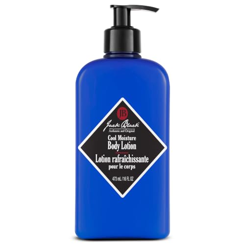 Jack Black Cool Moisture Body Lotion for Men, 16 Fl Oz
