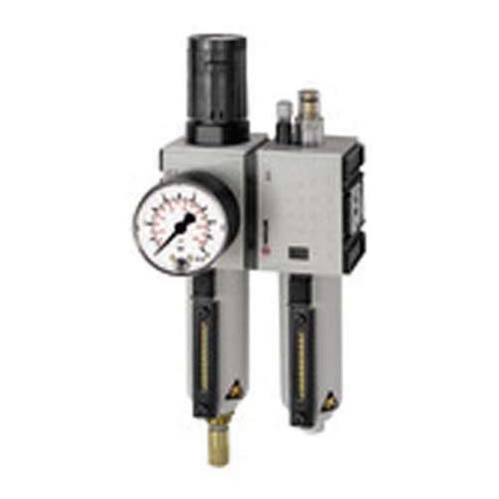 Régulateur entièrement automatique RIEGLER FU 613-M-10 avec manomètre de précision