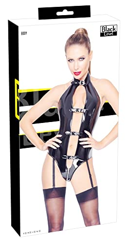 Body noir S vêtement femme Black Level extensible