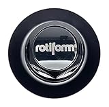 Rotiform Wheels 36390-02SB Satin Black Wheel Center Cap