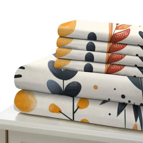 Housse de couette 260x220cm hypoallergénique anti-plis pour lit double king size