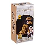 Harry Potter Strickset Strümpfe & Fäustlinge - Hufflepuff Design