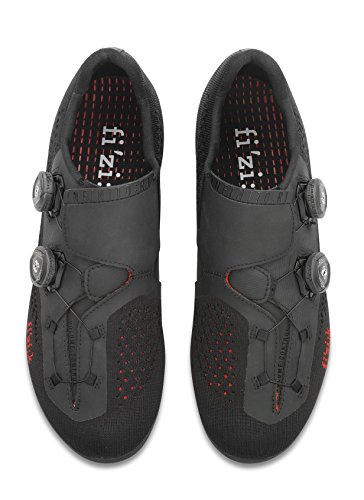 Fizik R1 Infinito Shoes, Black Knitted, Size 43, Model:r1Infin18-1060-43 #TOP1