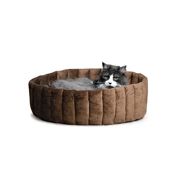 KH-Pet-Products-Lazy-Cup-Machine-Washable-Pet-Bed-For-Cats-or-Dogs-Large-20-Inches Large Pet Beds - Comfortable and Spacious Beds for Your Furry Friend.