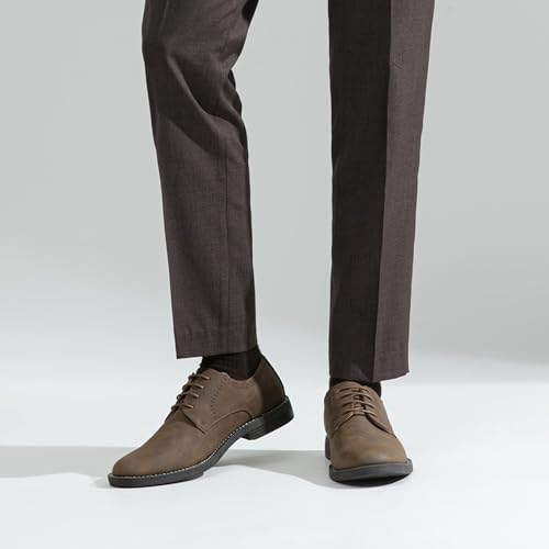 Image of Jousen Men's Dress Shoes Retro Casual Dress Shoes for Men