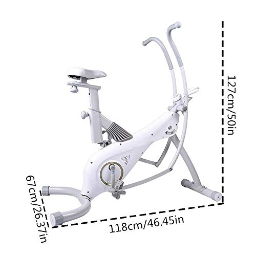Image of Indoor Exercise Bike - Adjustable Silent Magnetic Fitness Bike - Can Be Used for Full Body Exercise - Exercise Cycling Bike for Home Office Gym